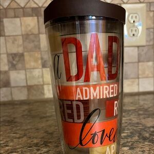 Tervis Dad Themed Tervis 10 oz  Tumbler with Brown Lid
